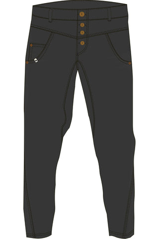 MALOJA - BeppinaM. Garment Dye Pants deep black