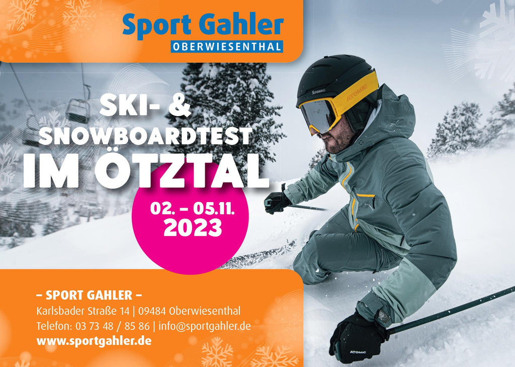 Jetzt anmelden: Ski- & Snowboardtest in Sölden!