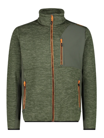 CAMPAGNOLO - Midlayer Jacke Jacquard Olive