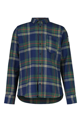 MALOJA - DucanM. Organic Flannel Shirt night sky multi