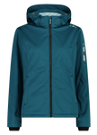 CAMPAGNOLO - Softshelljacke Melange Teal