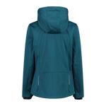 CAMPAGNOLO - Softshelljacke Melange Teal