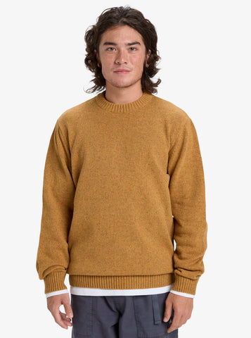 QUIKSILVER - Slow Song Neppy Sweater almond