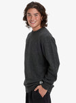 QUIKSILVER - Slow Song Neppy Sweater tarmac