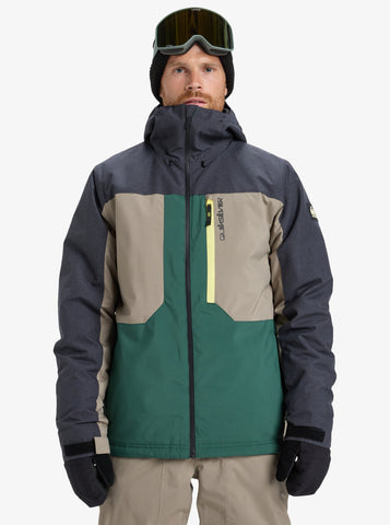 QUIKSILVER - Snow Jacke Dawson Trekking Green