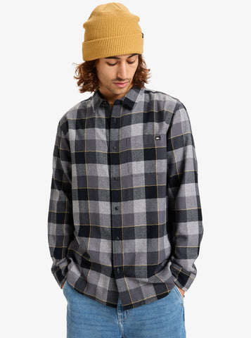 QUIKSILVER - Langarmhemd Motherfly Plaid iron