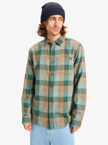 QUIKSILVER - Langarmhemd Motherfly Plaid fallen