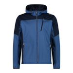 CAMPAGNOLO - Softshelljacke Jacquard Dusty Blue