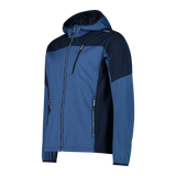 CAMPAGNOLO - Softshelljacke Jacquard Dusty Blue